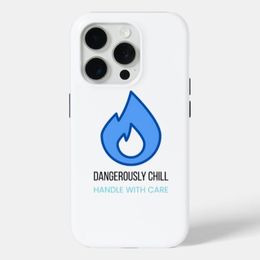 Gevaarlijk Chill – Ijs & Vuur Case-Mate iPhone Case (Achterkant)