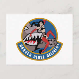 GEVAARLIJK DICHTE LEVERING VELCRO MORALE PATCH - V BRIEFKAART