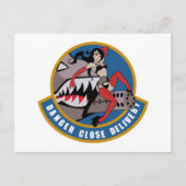 GEVAARLIJK DICHTE LEVERING VELCRO MORALE PATCH - V BRIEFKAART (Voorkant)