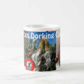 Gevaarlijk Dorking Country: Waarschuwingsbericht i Koffiemok (Center)