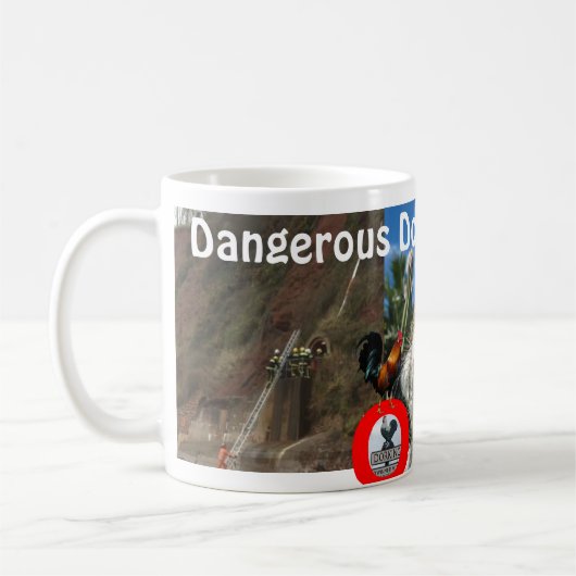 Gevaarlijk Dorking Country: Waarschuwingsbericht i Koffiemok (Links)