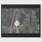 Gevaarlijk gebarsten papier (Vlak)