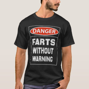 Gevaarlijk hart zonder waarschuwing t-shirt
