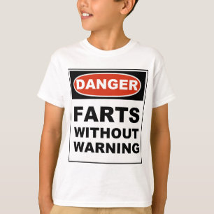 Gevaarlijk hart zonder waarschuwing t-shirt