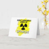gevaarlijk Optimisme Kaart (Gele Bloem)