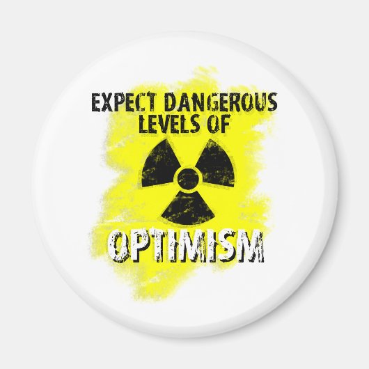 gevaarlijk optimisme magneet (Voorkant)