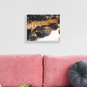 Gevaarlijk pad canvas afdruk (Insitu (Woonkamer))