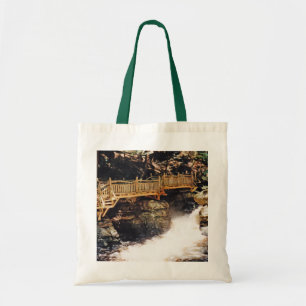 Gevaarlijk pad tote bag