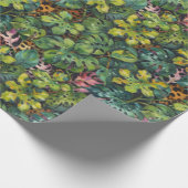 Gevaarlijk roofdier in de tropen cadeaupapier (Hoek)