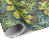 Gevaarlijk roofdier in de tropen cadeaupapier (Rol Hoek)