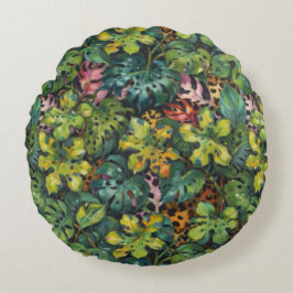 Gevaarlijk roofdier in de tropen rond kussen