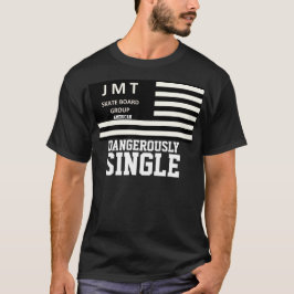 GEVAARLIJK SINGLE Basic Donker T-shirt