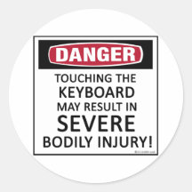 Gevaarlijk toetsenbord