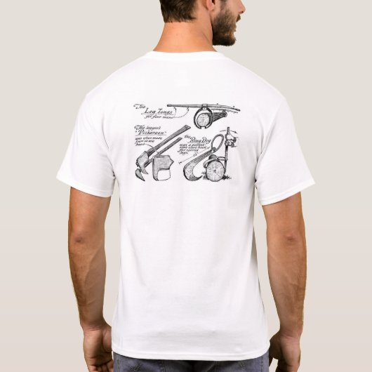 "Gevaarlijk Werk" T-shirt (Achterkant)
