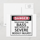 Gevaarlijke aanslag briefkaart (Voorkant / Achterkant)