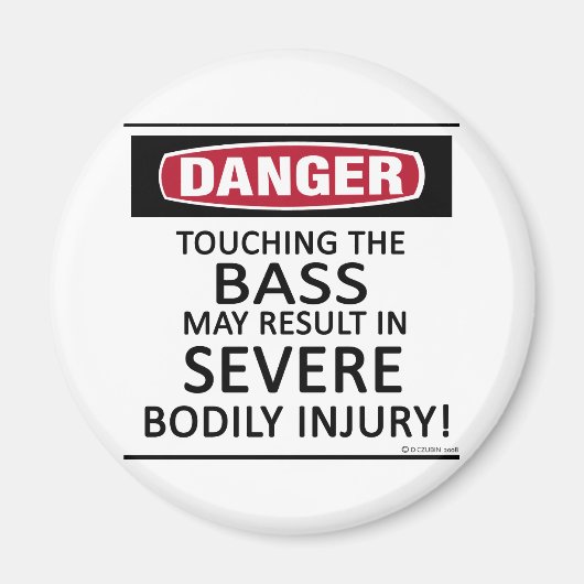 Gevaarlijke aanslag magneet (Voorkant)