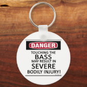 Gevaarlijke aanslag sleutelhanger (Voorkant)
