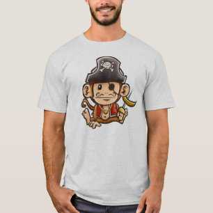 Gevaarlijke aap t-shirt