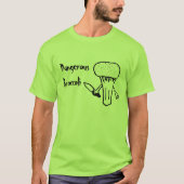Gevaarlijke broccoli t-shirt (Voorkant)