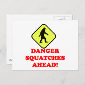 Gevaarlijke conflicten in de toekomst briefkaart (Voorkant / Achterkant)