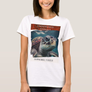 Gevaarlijke dieren - Hawksbill Turtle T-shirt