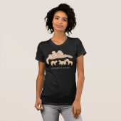Gevaarlijke dieren t-shirt (Voorkant volledig)