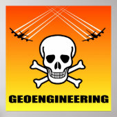 GEVAARLIJKE GEOENGINEERING POSTER (Voorkant)
