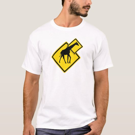 Gevaarlijke Giraffe T-shirt (Voorkant)