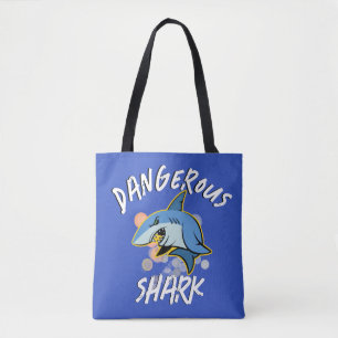 GEVAARLIJKE haai T-Shirt Tote Bag