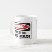 gevaarlijke ham, gevaarlijke ham koffiemok (Voorkant links)