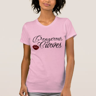 Gevaarlijke krommen - dames t-shirt