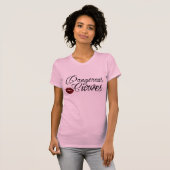 Gevaarlijke krommen - dames t-shirt (Voorkant volledig)