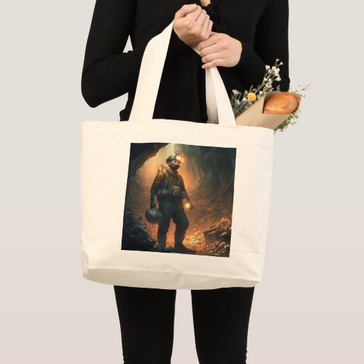 Gevaarlijke mijnen grote tote bag (Voorkant (product))