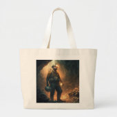 Gevaarlijke mijnen grote tote bag (Voorkant)