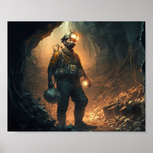 Gevaarlijke mijnen poster