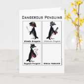 gevaarlijke pinguïns kaart (Gele Bloem)