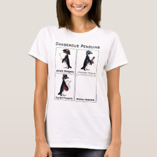 gevaarlijke pinguïns t-shirt