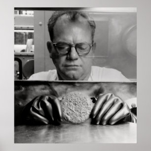 GEVAARLIJKE PLUTONIUMBUTTON POSTER