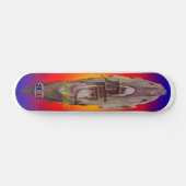 Gevaarlijke puppy Skateboard (Horizontaal)