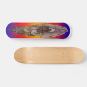 Gevaarlijke puppy Skateboard (Horizontaal)
