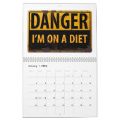 GEVAARLIJKE SIGNS Funny Warning Attentie Metal Rus Kalender (Jan 2026)