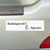 Gevaarlijke soorten bumpersticker (Op auto)
