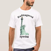 Gevaarlijke soorten t-shirt (Voorkant)