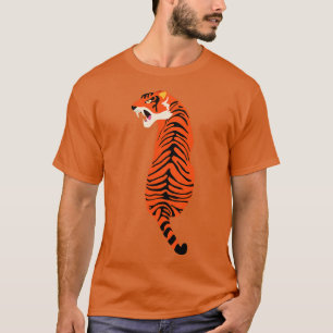 Gevaarlijke tijger t-shirt