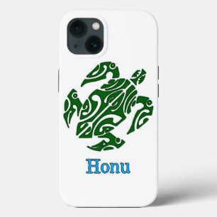 Gevaarlijke Tribale Hawaiian Green Zee Turtle Case-Mate iPhone Case