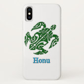 Gevaarlijke Tribale Hawaiian Green Zee Turtle Case-Mate iPhone Case (Achterkant)