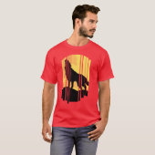 Gevaarlijke wolf t-shirt (Voorkant volledig)