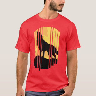 Gevaarlijke wolf t-shirt
