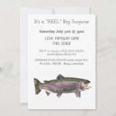 Gevaarssport van regenboogforel volwassen Mannen V Kaart (Achterkant)