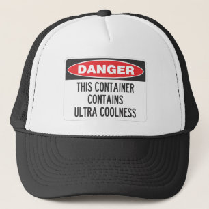 gevaarsteken trucker pet